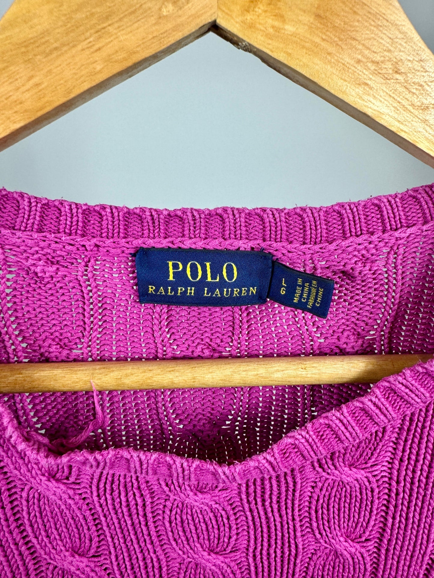 Cardigan torsadé RALPH LAUREN