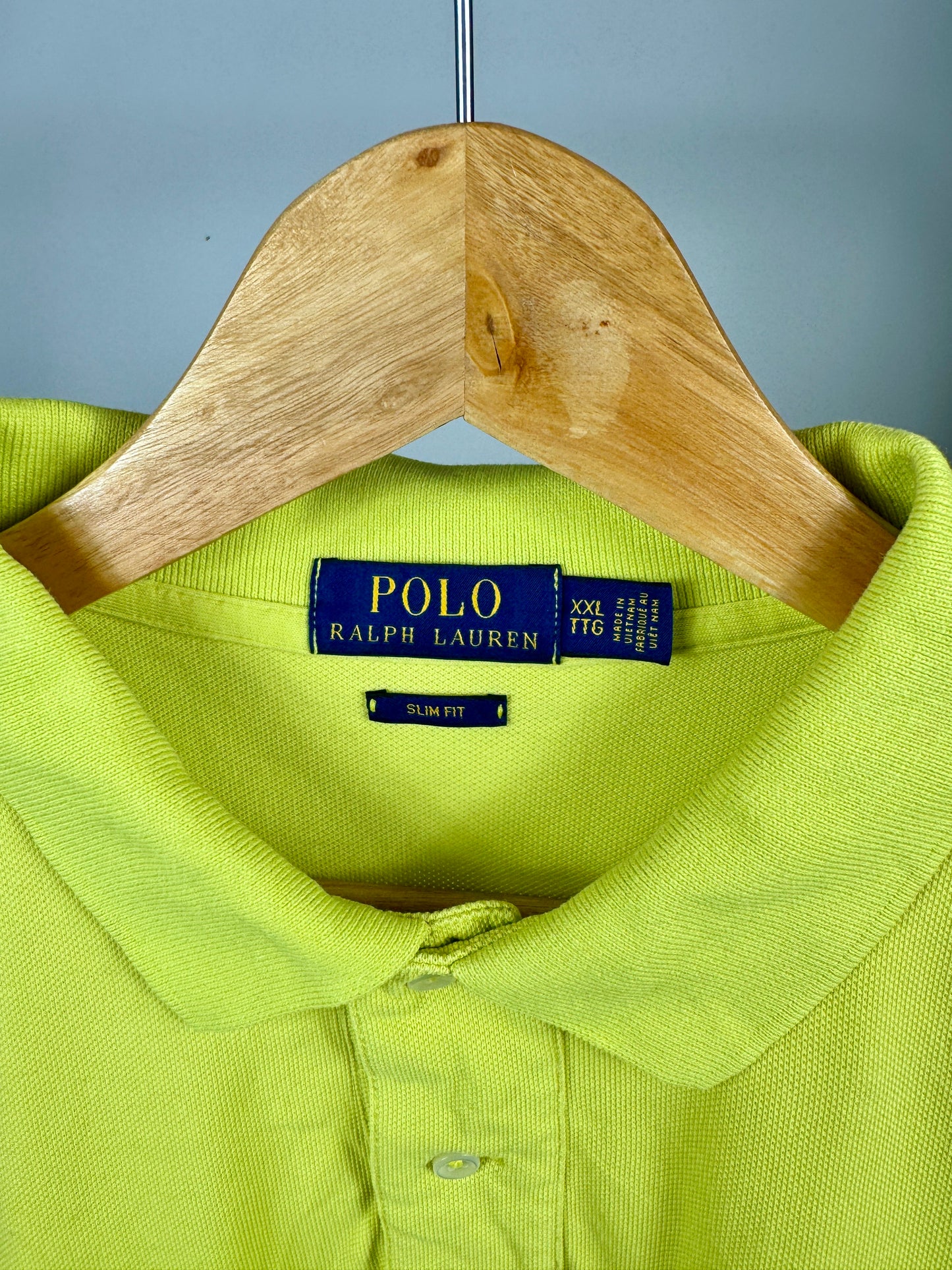 Polo à manches courtes jaune RALPH LAUREN